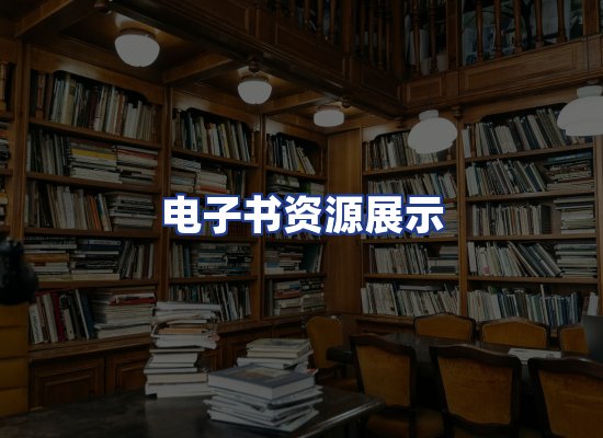 电子书资源展示